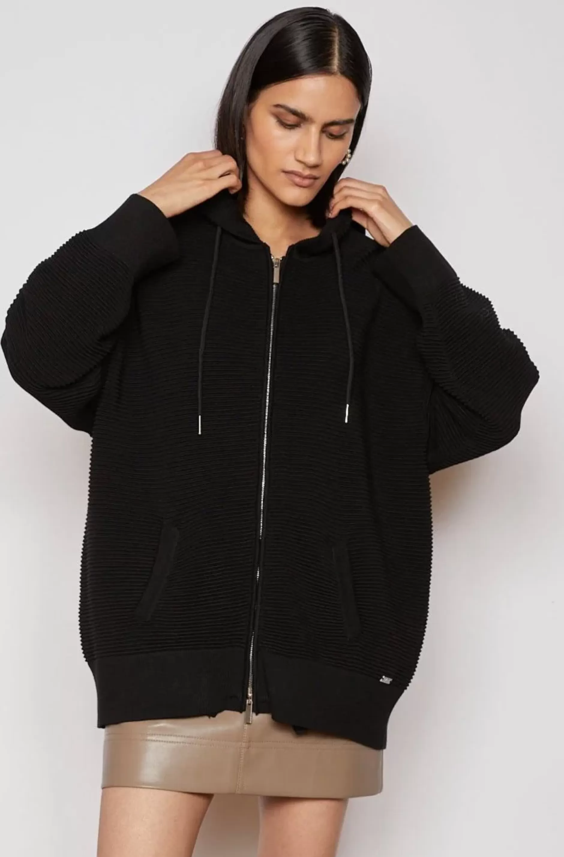 Jovonna London Knitwear^ABBY CARDIGAN BLACK