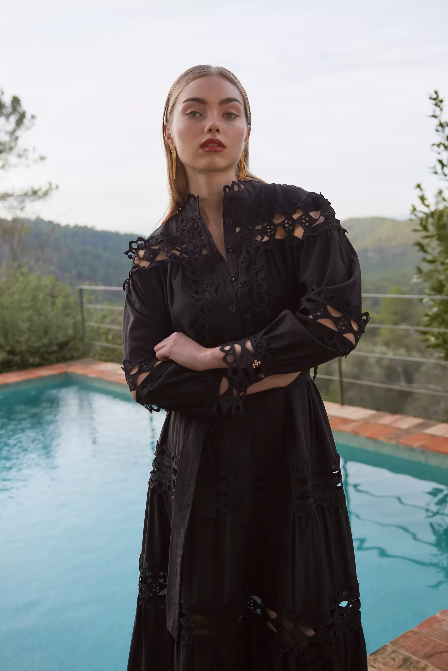 Jovonna London Dresses^BOHIEM DRESS BLACK