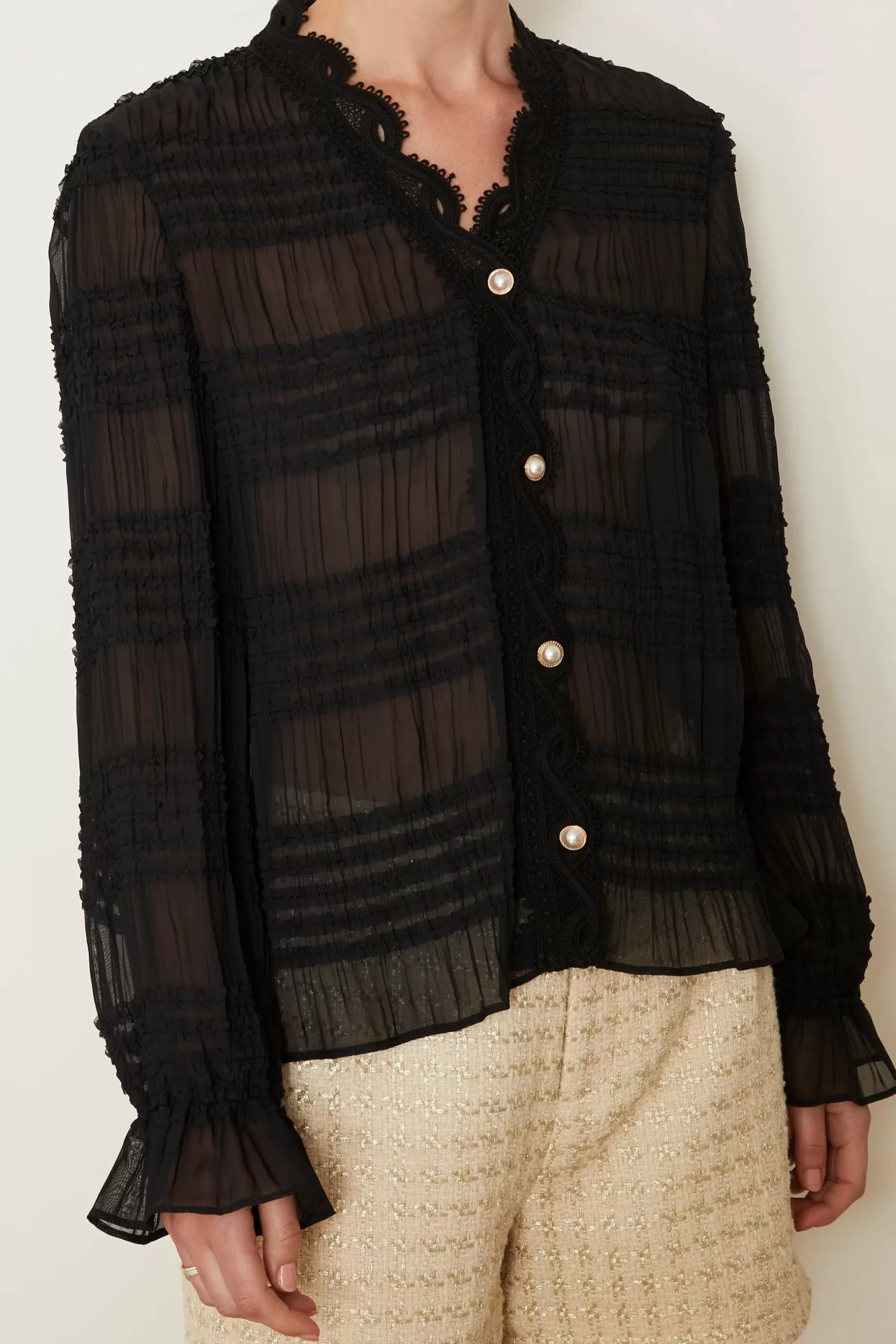 Jovonna London Tops^HILLA BLOUSE