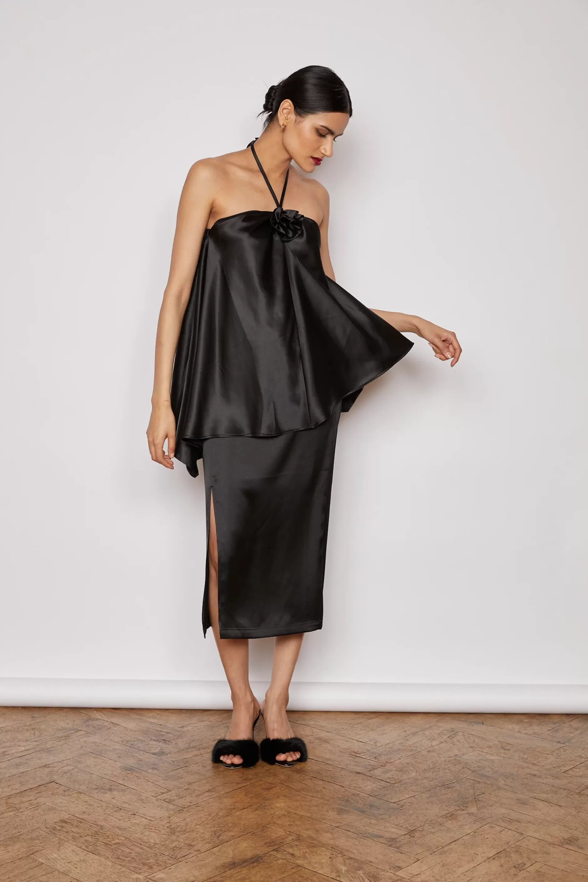 Jovonna London Tops | The Party Edit^IDENTITY BLOUSE BLACK