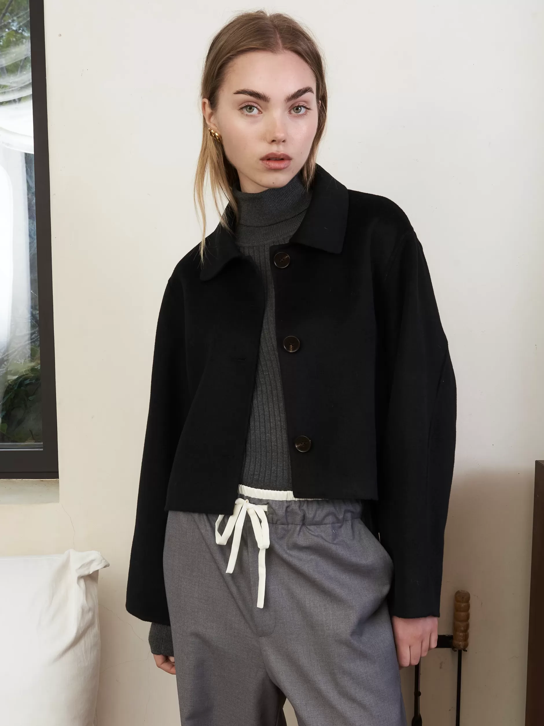 Jovonna London Jackets/coats^RARE COAT BLACK